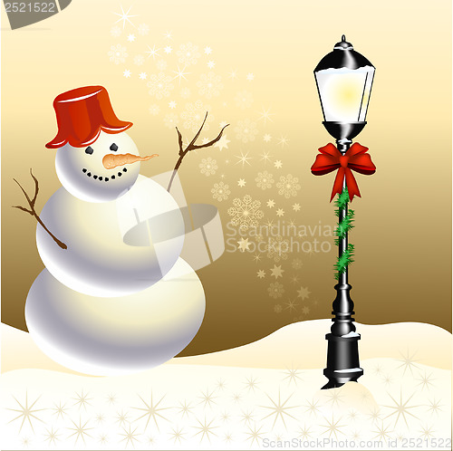 Image of Christmas lantern