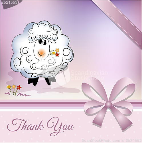 Image of Thank you card