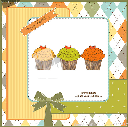 Image of Birthday cupcake