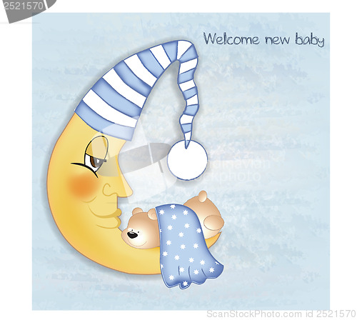 Image of baby shower card