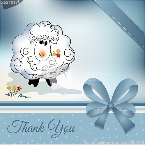 Image of Thank you card