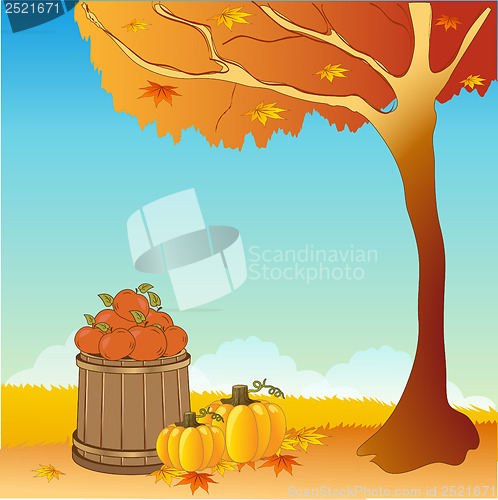 Image of autumn background