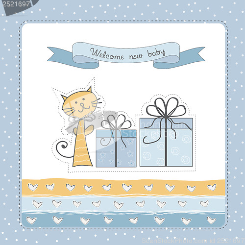 Image of Birthday announcement card