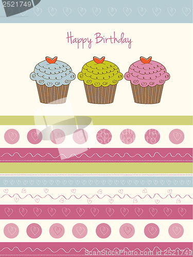 Image of Birthday cupcake