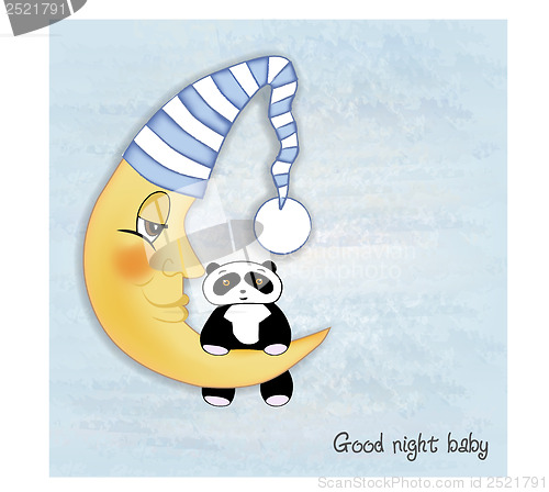 Image of welcome baby greetings card