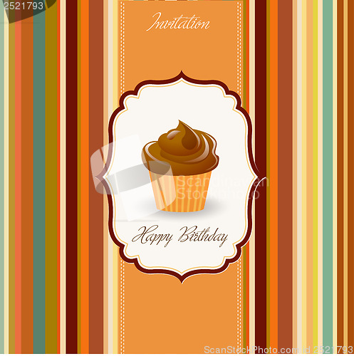 Image of Birthday cupcake