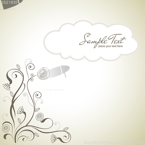 Image of seamless pattern background with flowers