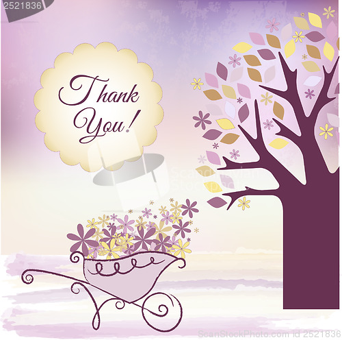 Image of Thank you card