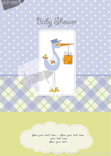 Image of baby shower card