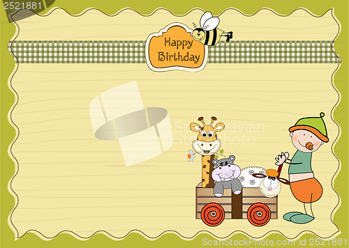 Image of first birthday card