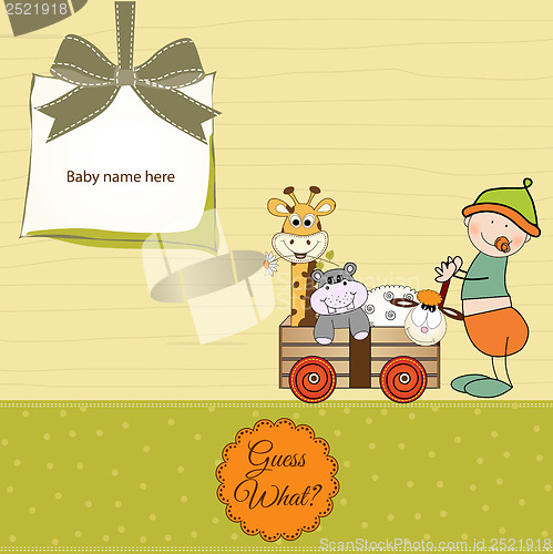 Image of first birthday card