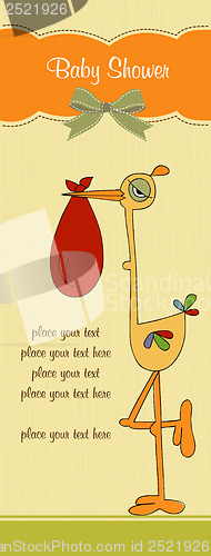 Image of baby shower card