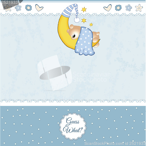 Image of baby shower card