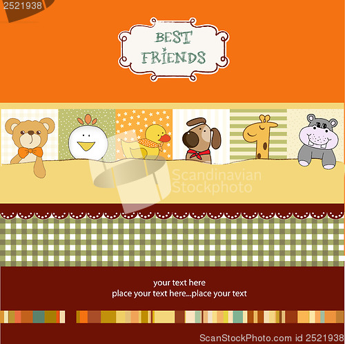 Image of baby shower announcement card