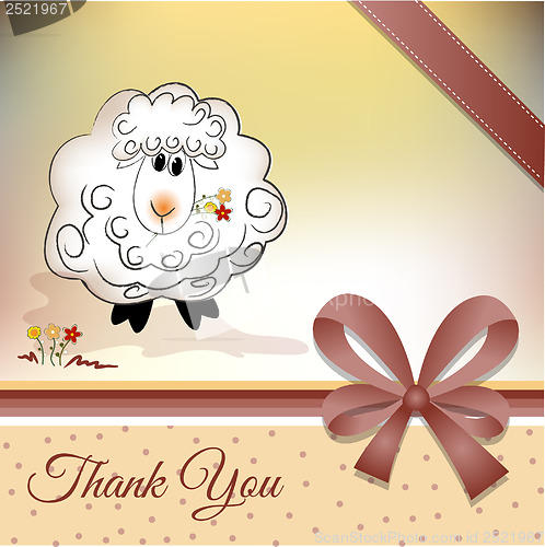 Image of Thank you card