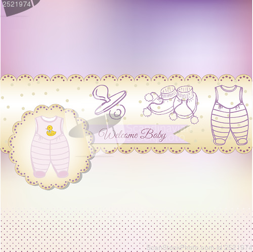 Image of baby shower card