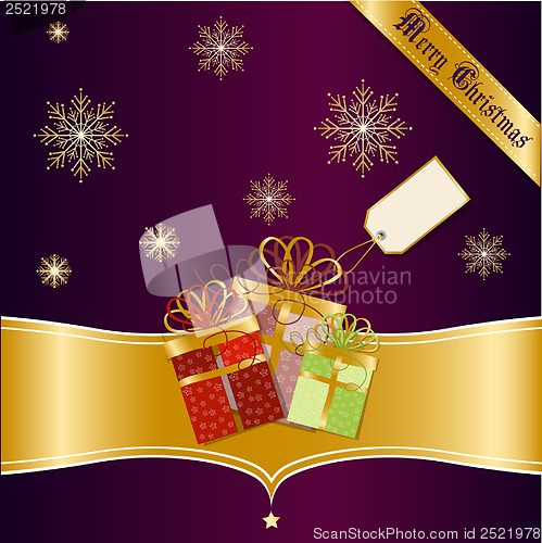 Image of Christmas greetings card