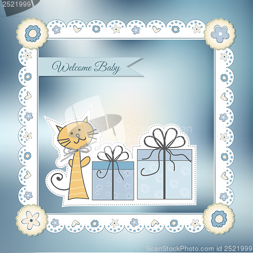 Image of Birthday announcement card