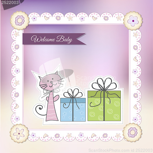 Image of Birthday announcement card