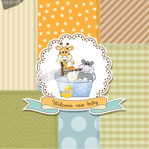 Image of baby  shower card