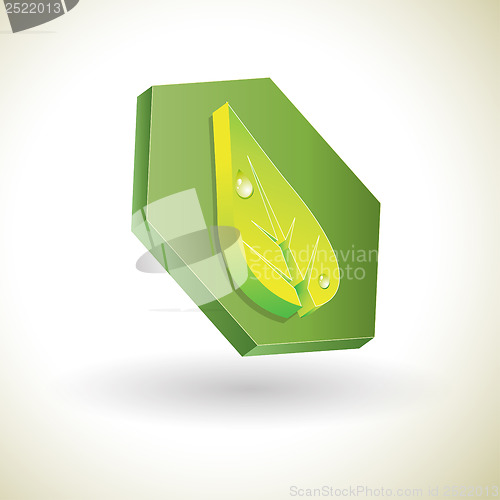 Image of 3d abstract sign