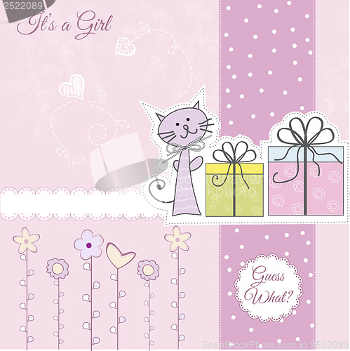 Image of Birthday announcement card