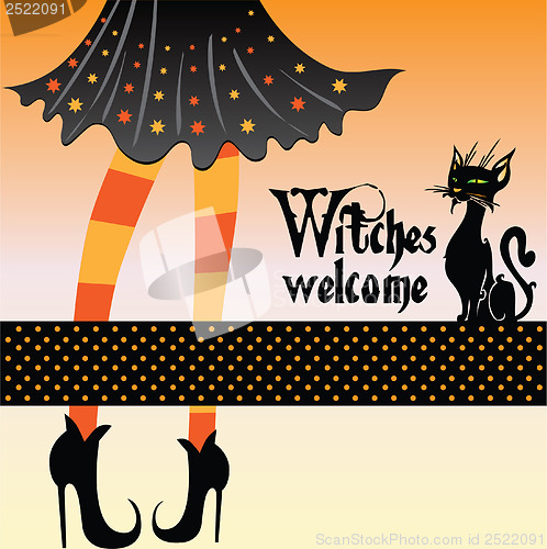 Image of Halloween greeting card