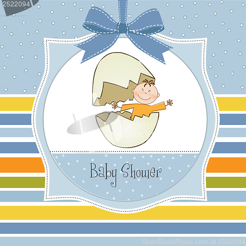 Image of baby shower card