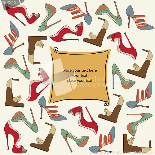 Image of shoes background