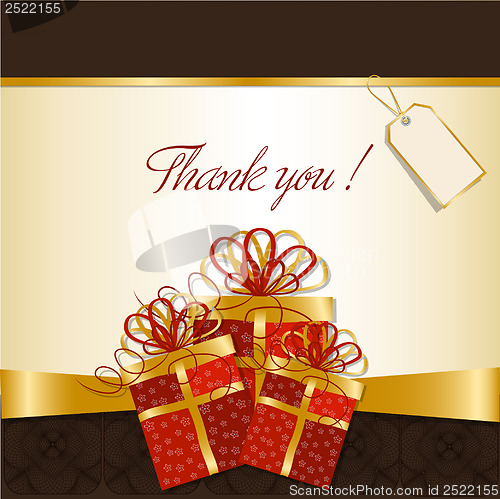 Image of thank you card