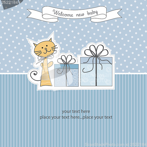 Image of Birthday announcement card