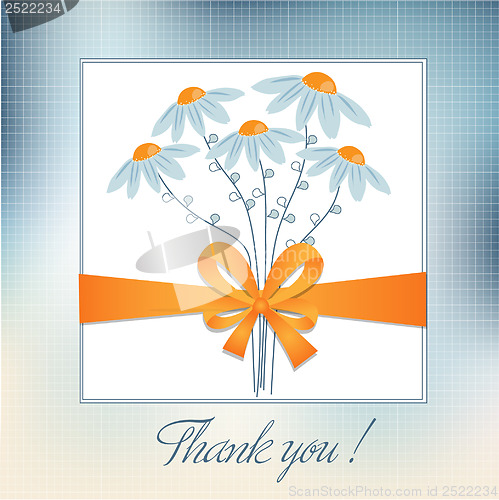 Image of thank you card