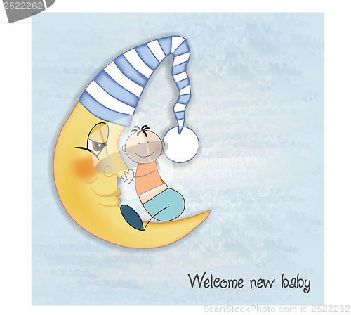 Image of baby shower card