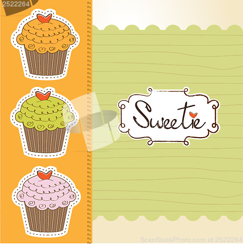 Image of Birthday cupcake