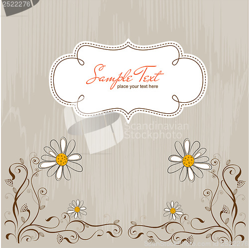 Image of seamless pattern background with flowers