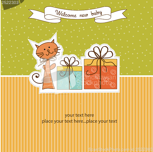 Image of Birthday announcement card