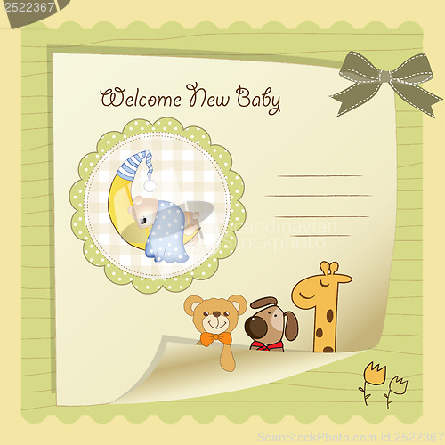 Image of baby shower card