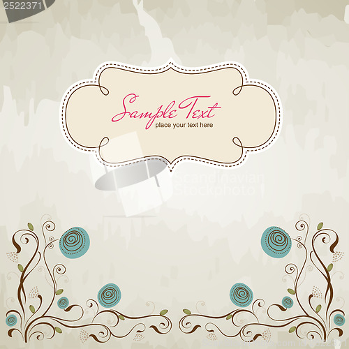 Image of seamless pattern background with flowers