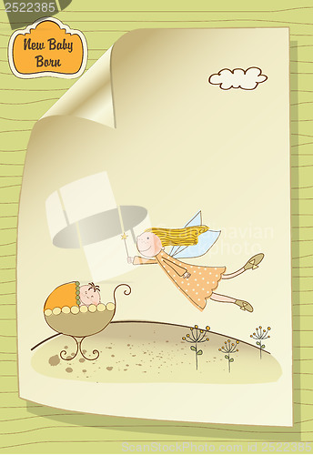 Image of Happy Birthday Greeting Card - Vector Illustration
