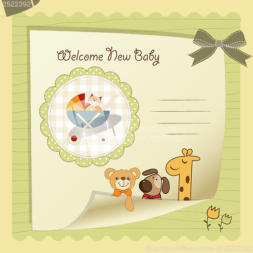 Image of baby shower card