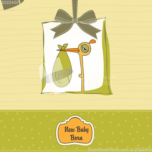 Image of baby shower card