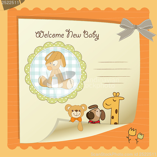 Image of baby shower card