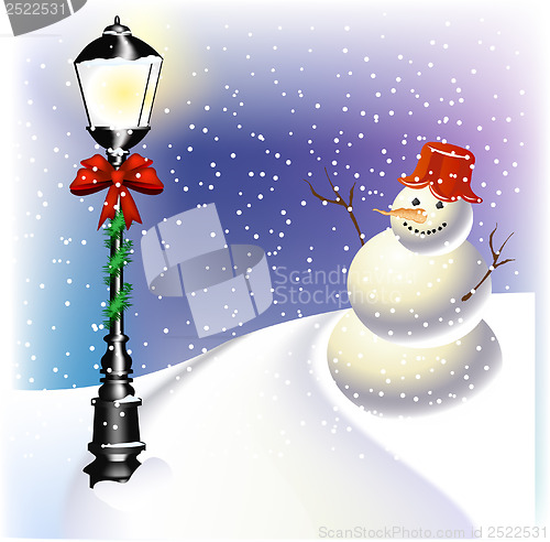 Image of Christmas lantern