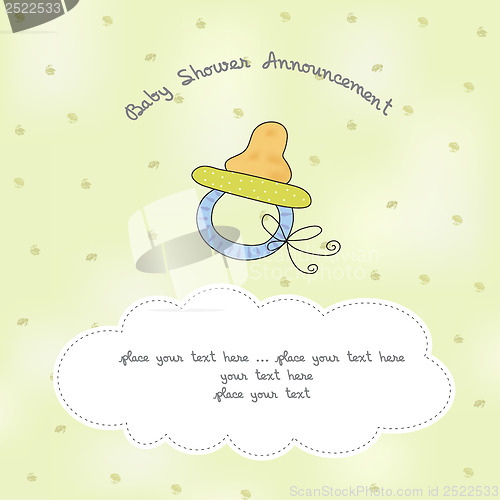 Image of baby shower card
