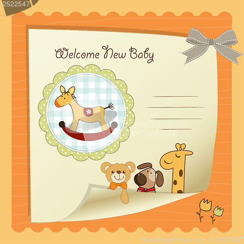 Image of baby shower card