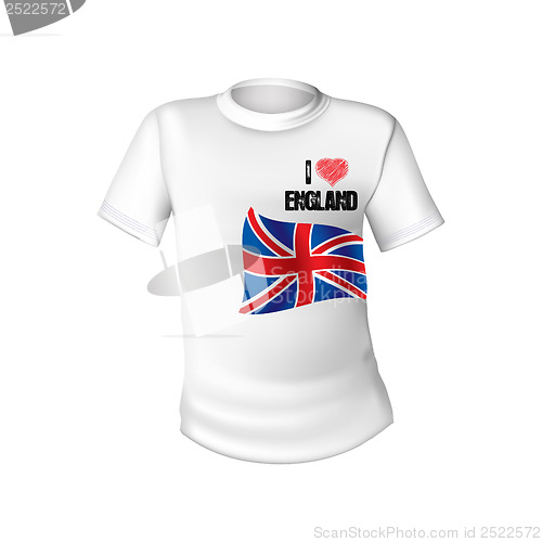 Image of English t-shirt design