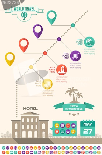 Image of Travel Infographic Template.