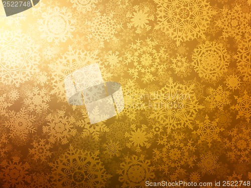 Image of Christmas background with snowflakes. EPS 10