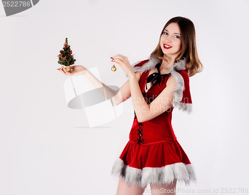 Image of Sexy Santa girl