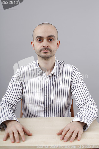 Image of Man at desk